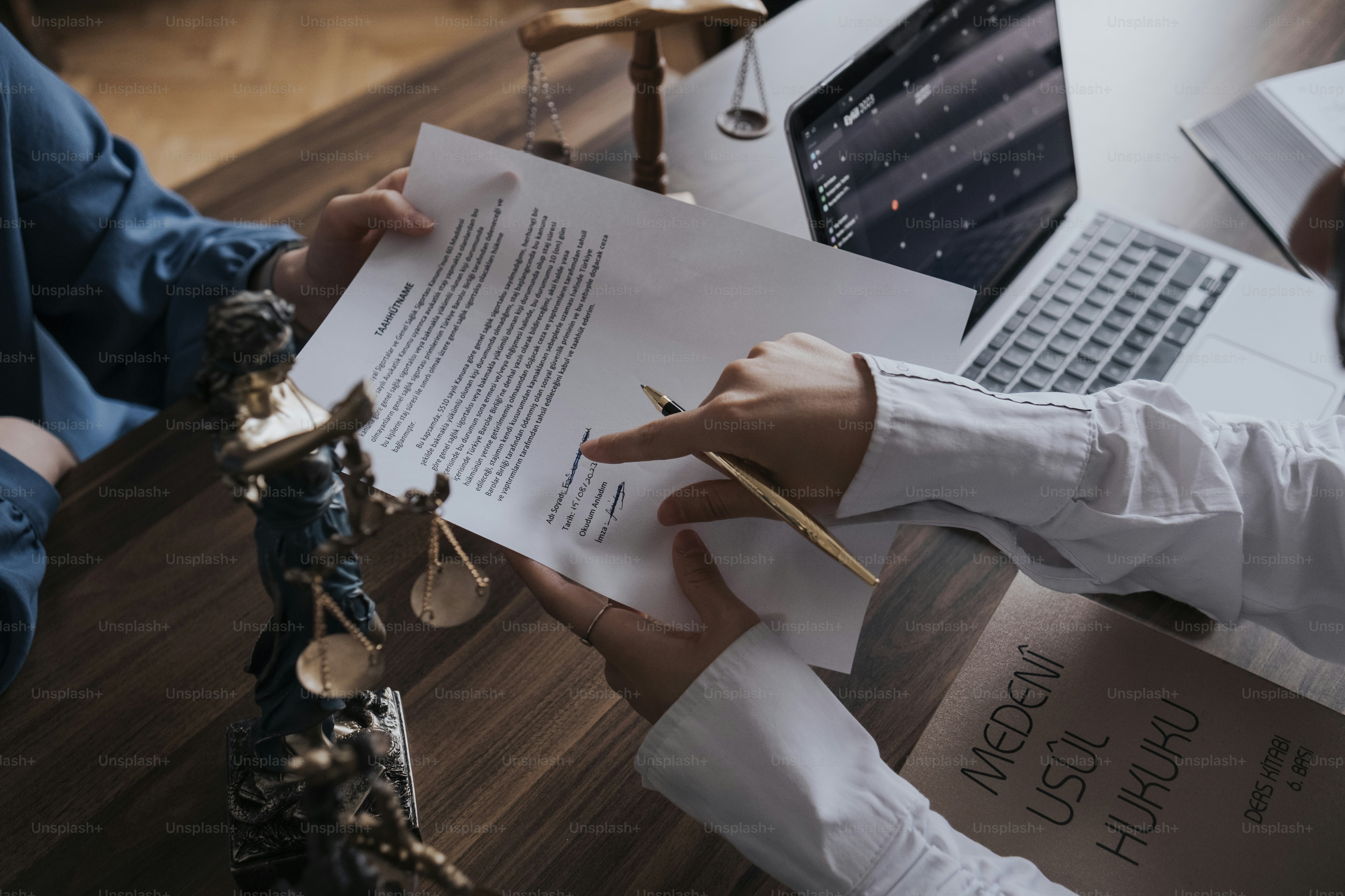 Collaboration — reviewing legal documents